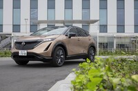 2019年の東京モーターショーでコンセプトモデルがお披露目された「日産アリア」。2020年7月の市販モデルの公開を経て、2022年にいよいよ本格的な販売が始まる。