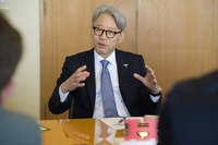 カナダやメキシコとの間で関税が発生するのは盲点だったと語る三部社長。トランプ政権が続く以上、北米市場は予断を許さないだろう。