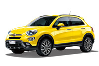 「フィアット500Xイエロークロス」