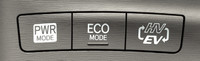 「パワーモード」「エコドライブモード」「EV/HVモード切替え」という3つのモードスイッチが用意される。