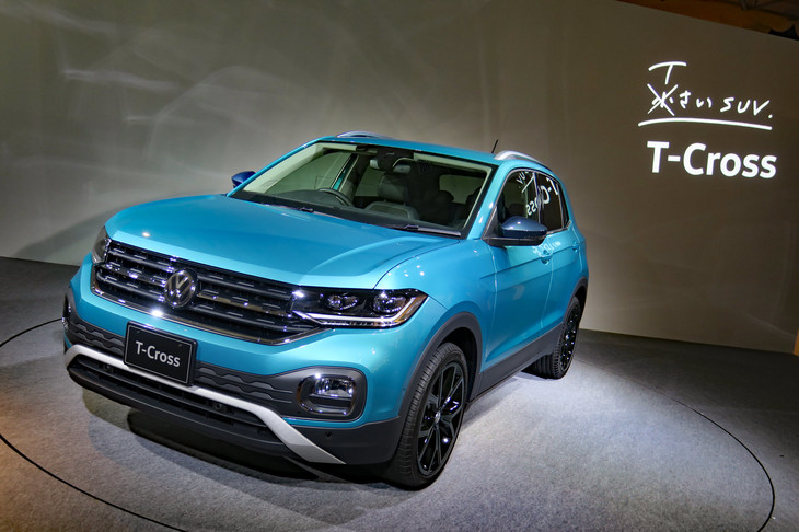 2019年初めに欧州で販売が開始された「フォルクスワーゲンTクロス」。いよいよ日本でも受注が始まった。