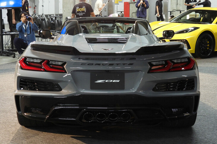 シボレー・コルベットZ06コンバーチブル＜米国仕様＞（リア）