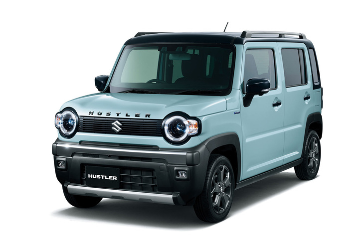 2024年5月24日に発表された軽クロスオーバー「スズキ・ハスラー」の新グレードが「タフワイルド」（写真）だ。その名のとおりタフで存在感のあるデザインが特徴と紹介される。FWD車と4WD車をラインナップする。