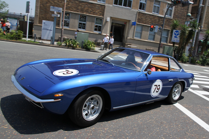 1968年「ランボルギーニ・イスレロ」。「ミウラ」などと基本的に同じ4リッターV12をフロントに積んだ2＋2GT。