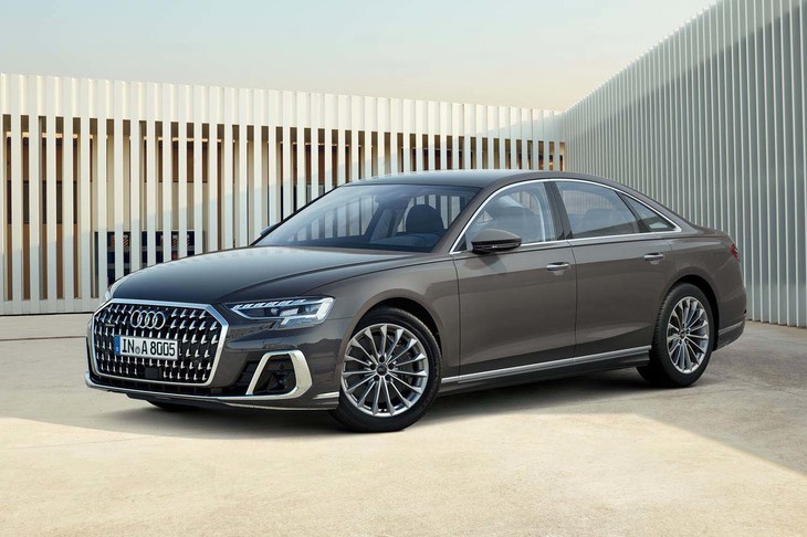 アウディA8 55 TFSIクワトロ（写真はすべて欧州仕様車）