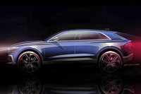 【デトロイトショー2017】アウディのフルサイズSUV「Q8コンセプト」登場の画像