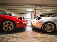 リトラクタブル仲間同士でご対面。