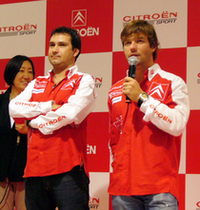 王者ローブ、ラリージャパンに気合十分【WRC 07】の画像