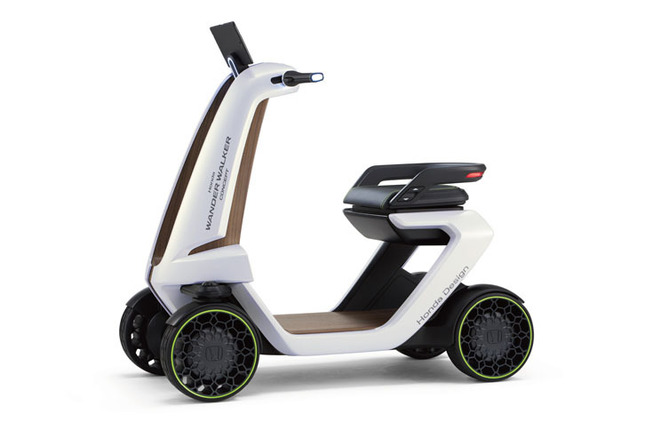 ホンダが提案する1人乗りのモビリティー「ワンダー ウォーカー コンセプト」
