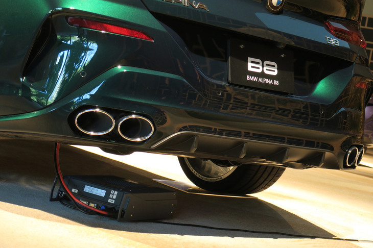BMWアルピナB8グランクーペ（マフラー＆リアエプロン）