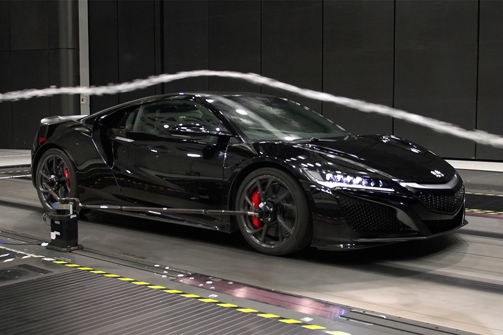 風洞実験はオハイオ州レイモンドと栃木の風洞施設で行われた。