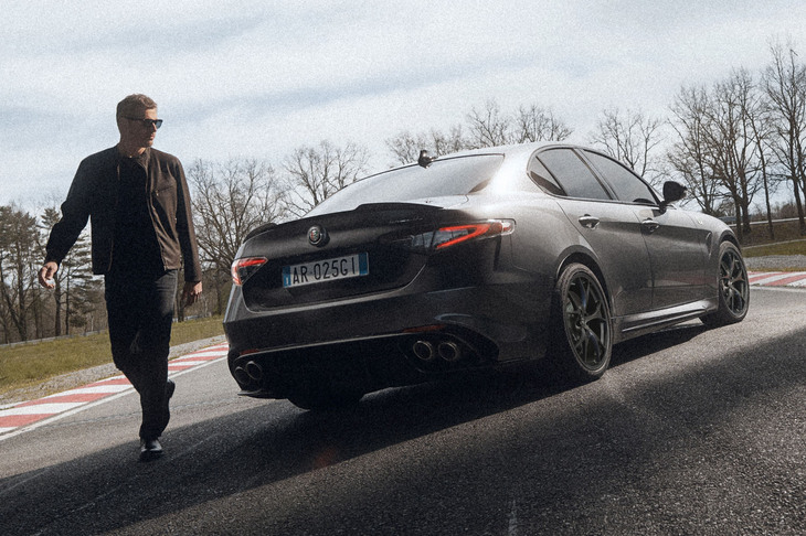 「アルファ・ロメオ・ジュリア クアドリフォリオ エストレマ」は台数46台の限定モデル。