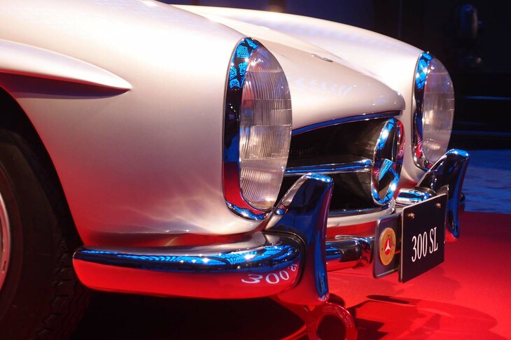 メルセデス・ベンツ300SL（フロントまわり）