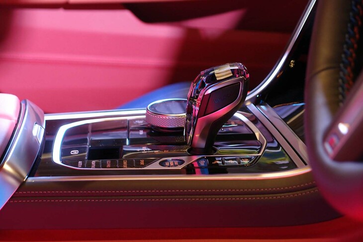 THE 8 X JEFF KOONS（シフトレバー周辺部）