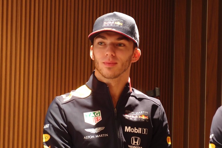 アストンマーティン・レッドブルレーシングは、今シーズンからホンダのパワーユニットでレースに臨む。テストを終えて、「まだまだ（パワーユニットの）能力を引き出せると思った。今後、期待できるという感触です」とガスリー。