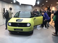 「フランクフルトモーターショー2019」の会場から（ホンダ）