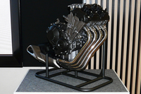 ホンダが発表した、バイク用の水冷650cc直4エンジン。
    