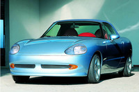 「マツダMX-5」をベースに製作したコンセプトカー「Idea」。