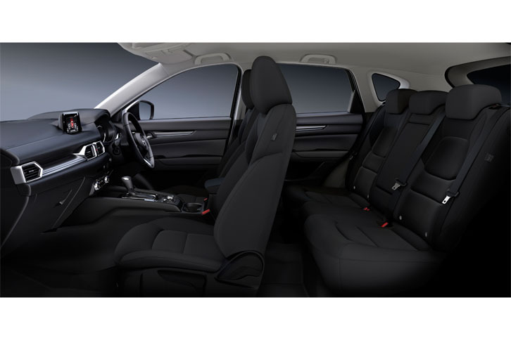 「マツダCX-5」のインテリア。