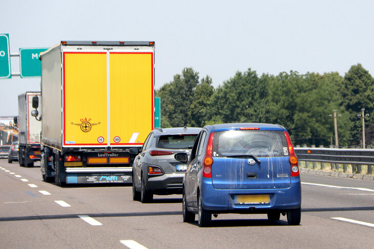 アウトストラーダA1号線「太陽の道」を行く、8代目「クオーレ」。2022年6月。