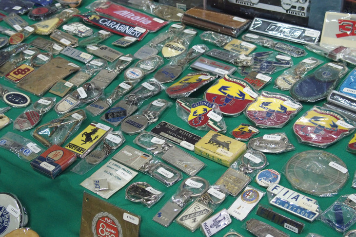 Savoia s.r.lのブース。