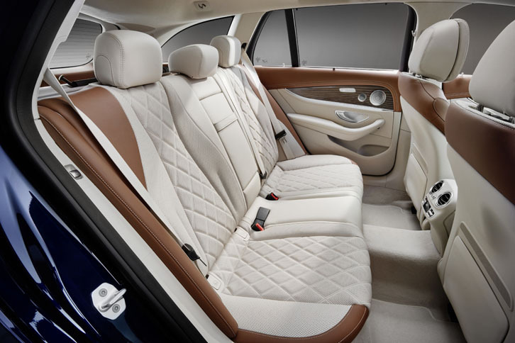 「Eクラス ステーションワゴン」のインテリア。