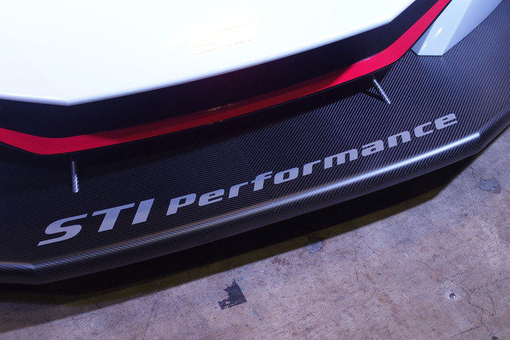 スバルSTI E-RAコンセプト（フロントスポイラー）