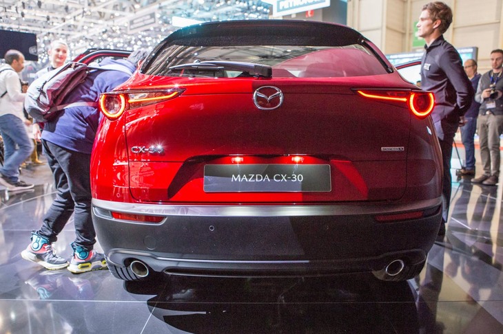 リアまわりは、立体的に張り出したリアコンビランプが特徴的。