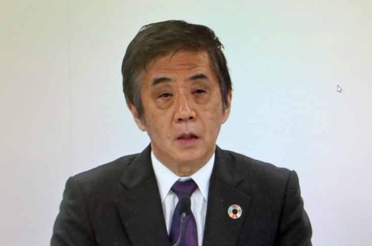 いすゞ自動車の代表取締役 取締役会長CEOを務める、片山正則 自工会会長。近年問題となった自動車メーカーの型式指定申請の不正や下請法違反については、該当する企業だけでなく、自動車業界全体で不正や違反の再発防止に取り組むことが重要との見解を示した。