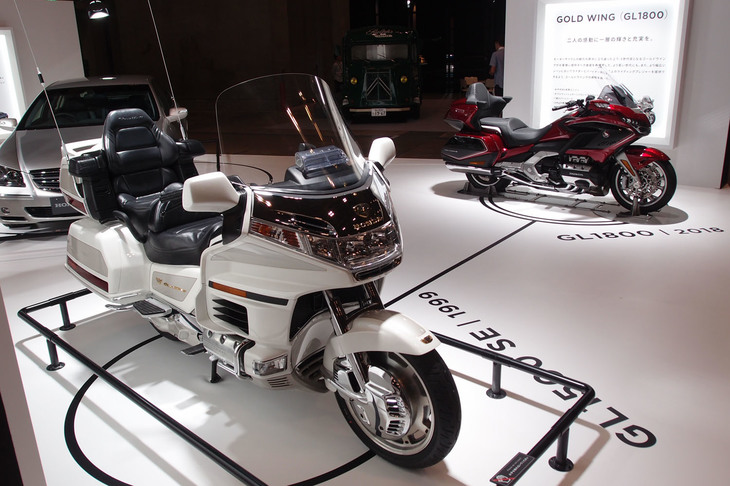 ホンダブースの様子。