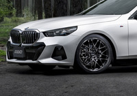 「ボルクレーシングG29」の新型「BMW 5シリーズ」への装着例。G29のデザインは、エッジーで立体的なプレミアムカーのエクステリアにもマッチする。