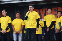 イベントであいさつに立ったBRPジャパンの佐藤 毅（さとう つよし）代表取締役。