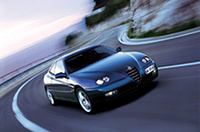 アルファGTV、スパイダーが3.2リッターに