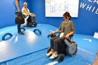 砂利道でも問題なく走行することができた。