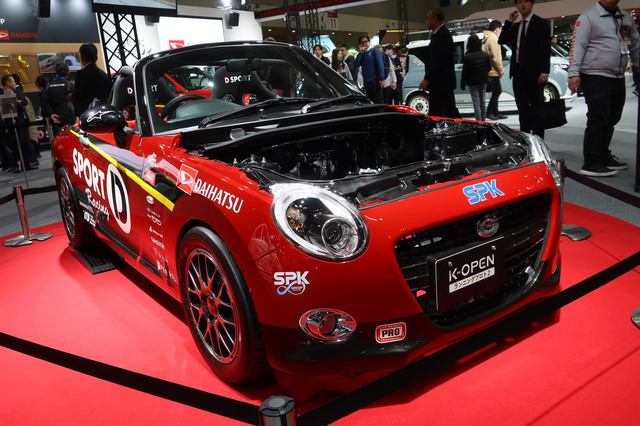 K-OPEN」や競技用「ミラ イース」の開発者を直撃！ 東京オートサロンで