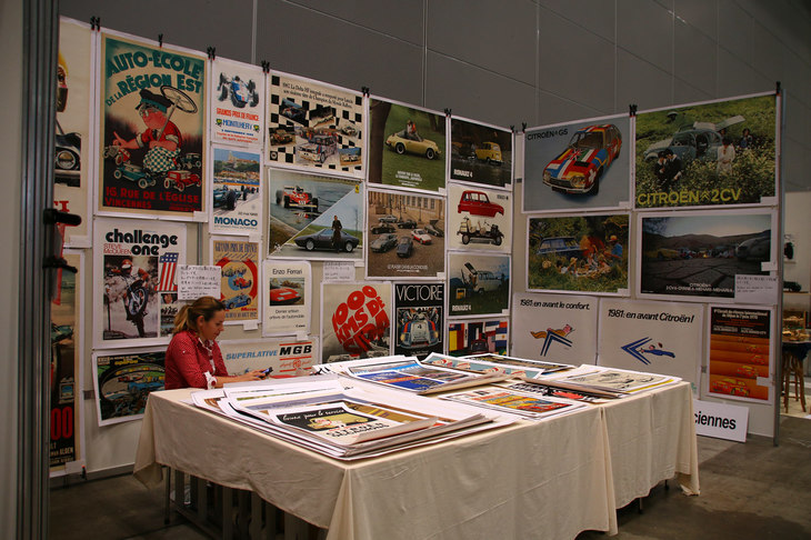 Atelier Affiches Anciennesのブース