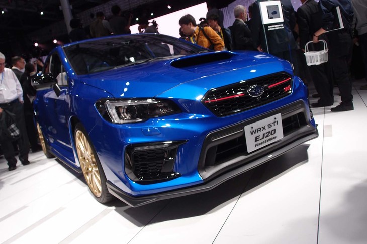 スバル・WRX STI EJ20ファイナルエディション プロトタイプ