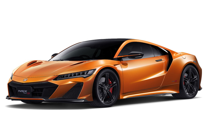 ホンダNSXタイプS（ボディーカラー：サーマルオレンジ・パール）