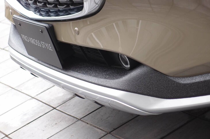 マツダCX-5 XDフィールドジャーニー（オプション装着車のフロントバンパー）