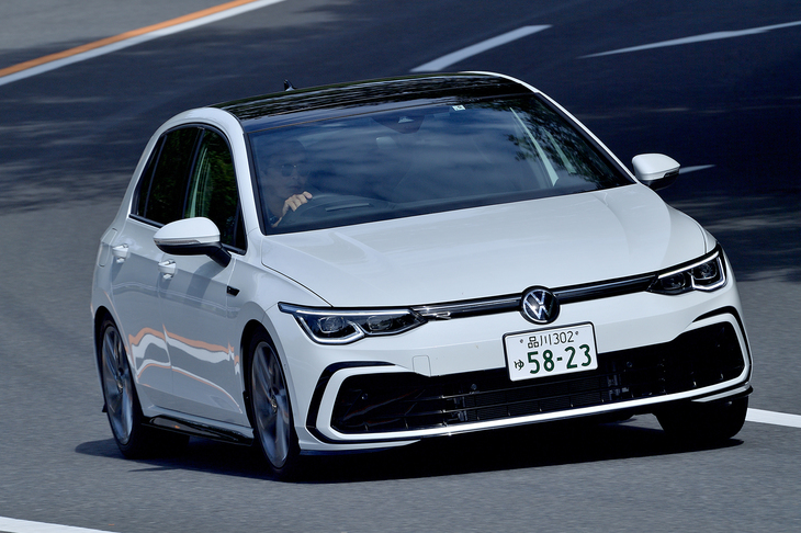 コンパクトカーの“メートル原器”である「ゴルフ」。最新の8代目はどう進化したのか、ようやくテストで確認できました。（photo：小林俊樹）