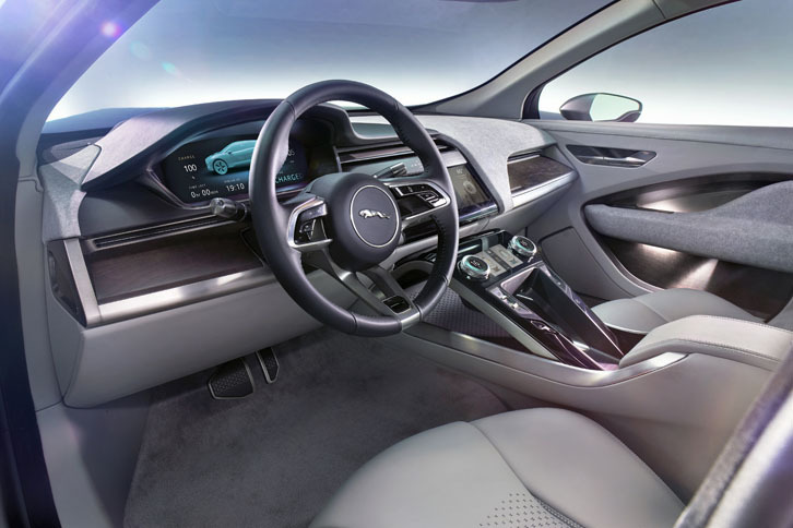 ジャガーIペース コンセプト（インテリア）