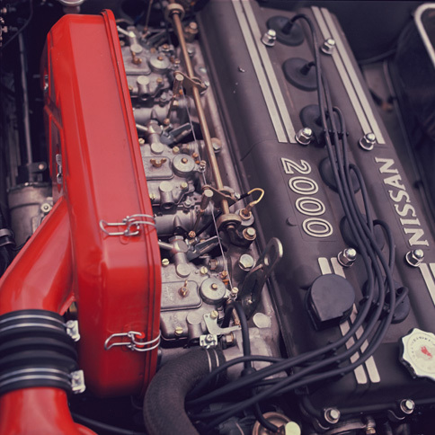 「S20」型2リッター直列6気筒DOHCエンジン。