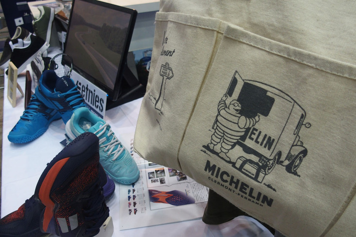 ミシュランのブース。