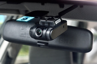 カーナビ連動型のドライブレコーダー、CA-DR01Dとの連動も可能。ドラレコの映像をカーナビの画面で見たりと、連動型ならではの機能を持つ。