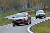 「レガシィ」シリーズと「BRZ STI Sport」の試乗が行われたのは、北海道にあるスバルの美深試験場。このほど大幅な改修を受け、2017年11月から本格的な運用が開始される。