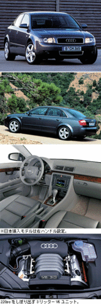 アウディ「新型A4」詳報