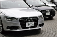 「A6」セダンと同じフロントマスクは、ワシをイメージしたとされる。