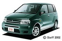 三菱「ディンゴ」にテディベア仕様の画像