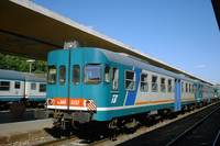 シエナ―フィレンツェ間を結ぶ気動車。