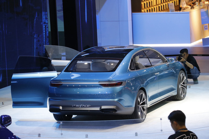 ファストバックの4ドアがポストSUVとなるか？ 写真は奇瑞のコンセプトカー「プリフェイス」。